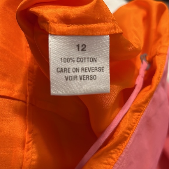 Vintage Tahari size 12 100% cotton but looks like fine silk. - Picture 5 of 6